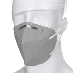 50PC White Anti-Dust Mask For Adult Protection 5-Layer Filter Mouth Mask