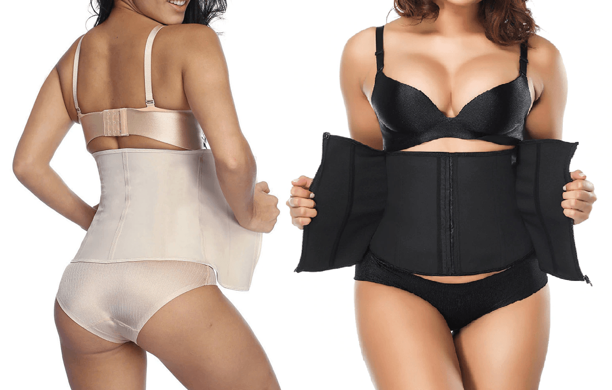 Double Control Waist Trainer Corset Body Shaper
