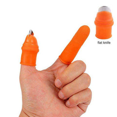 Silicone Thumb Knife Finger Protector Vegetable Harvester