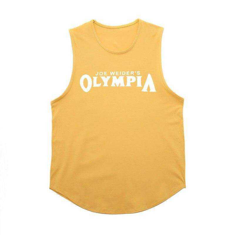 New Mens Summer Print Cotton  Sleeveless Tank Tops