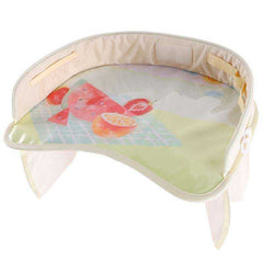 Portable Tray Plates Waterproof Dining Drink Car Table For Kids