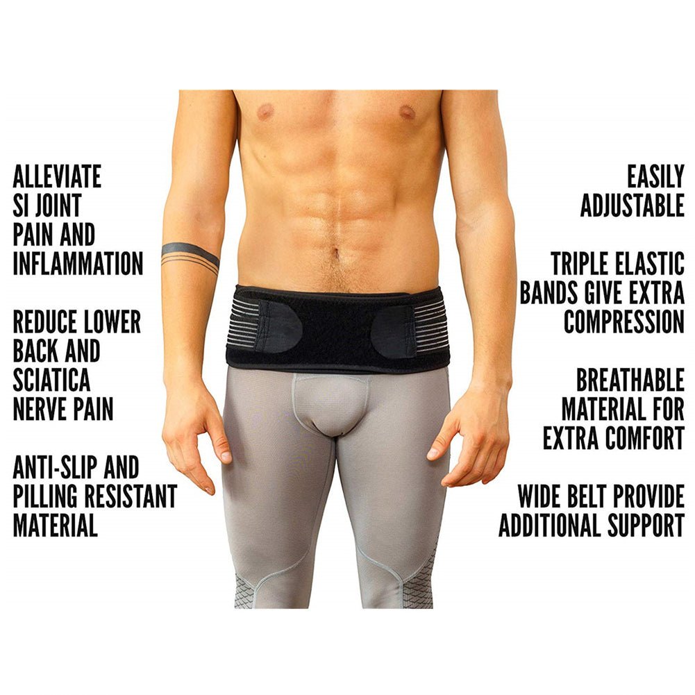 Strong Style Pain Relief Pelvic Support Brace High Quality Belt - AWAKENING AESTHETICS