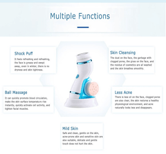 5 in 1 Electric Facial Cleanser Brush Face Cleaning Machine