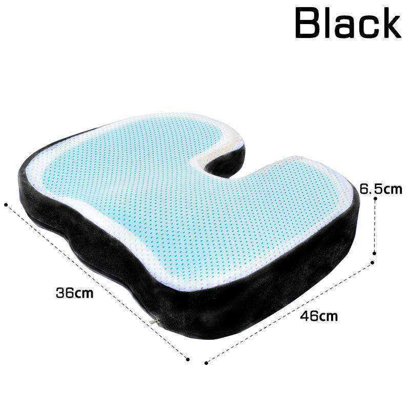 46*36 U Shape Silicone Gel Cushion Memory Foam Pillow