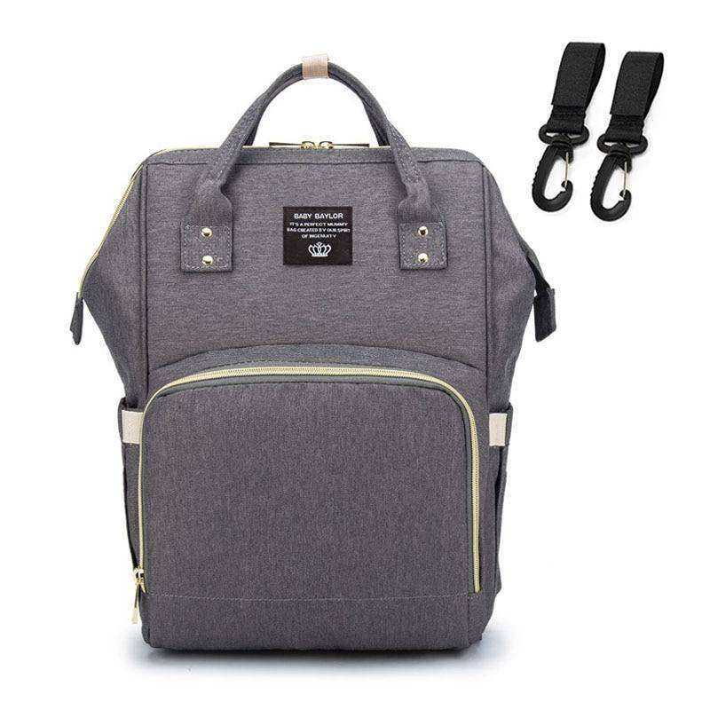USB Diaper Bag Baby Care Large Capacity Maternity Waterproof Backpack
