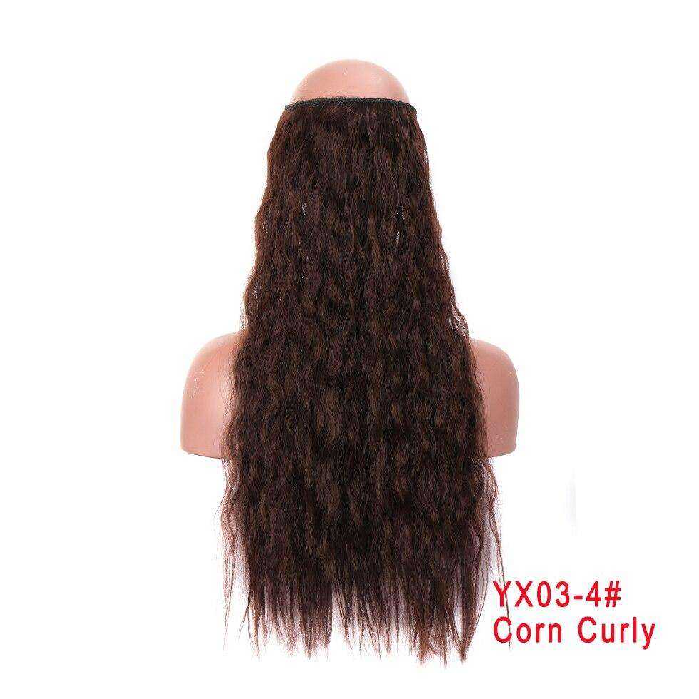 24 Inches Invisible Wire No Clips Hair Extension