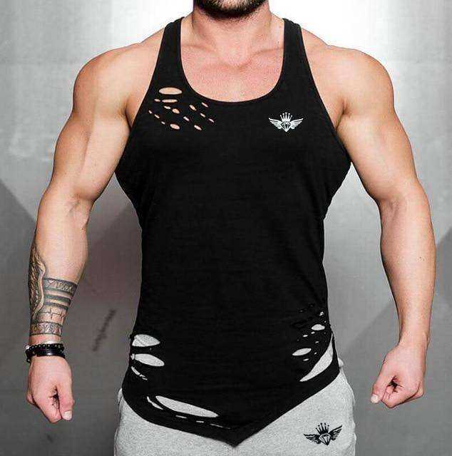 Army King Aesthetic Bodybuilding Tank Tops