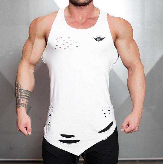 Army King Aesthetic Bodybuilding Tank Tops