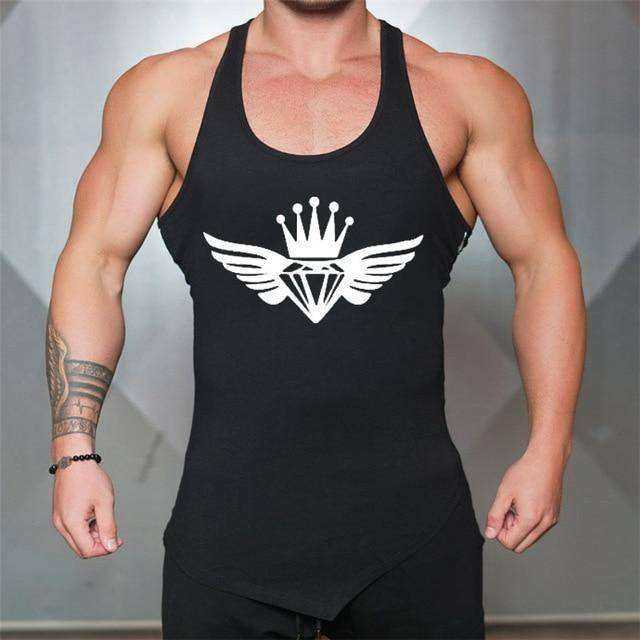 Army King Aesthetic Bodybuilding Tank Tops