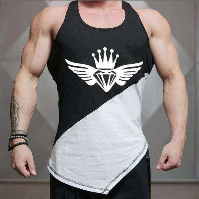 Army King Aesthetic Bodybuilding Tank Tops