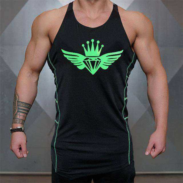 Army King Aesthetic Bodybuilding Tank Tops