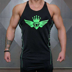 Army King Aesthetic Bodybuilding Tank Tops