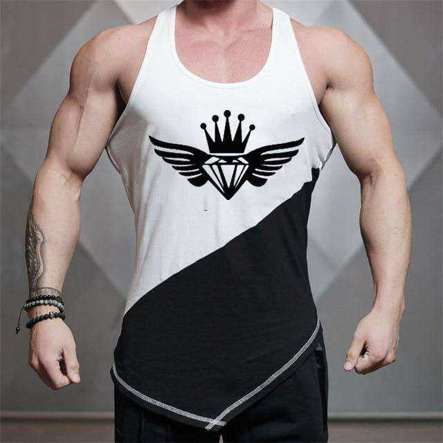 Army King Aesthetic Bodybuilding Tank Tops
