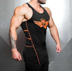 Army King Aesthetic Bodybuilding Tank Tops