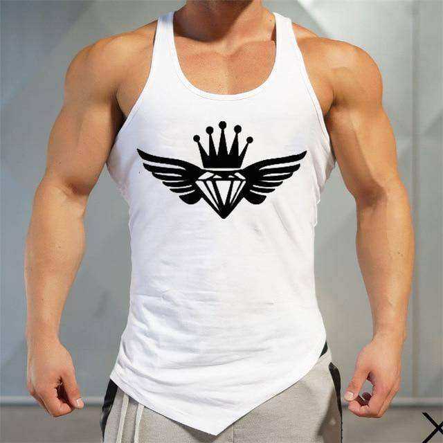 Army King Aesthetic Bodybuilding Tank Tops