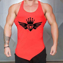 Army King Aesthetic Bodybuilding Tank Tops