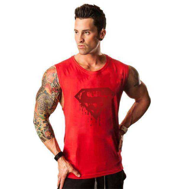 New Superman Aesthetic Bodybuilding Tank Top