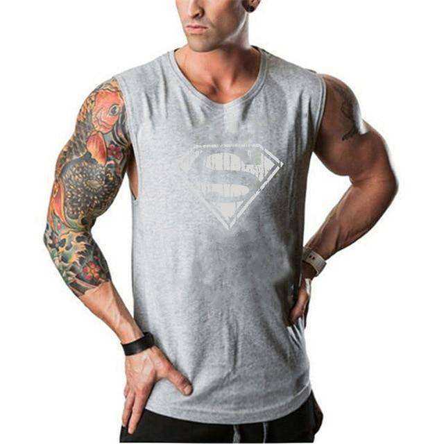 New Superman Aesthetic Bodybuilding Tank Top
