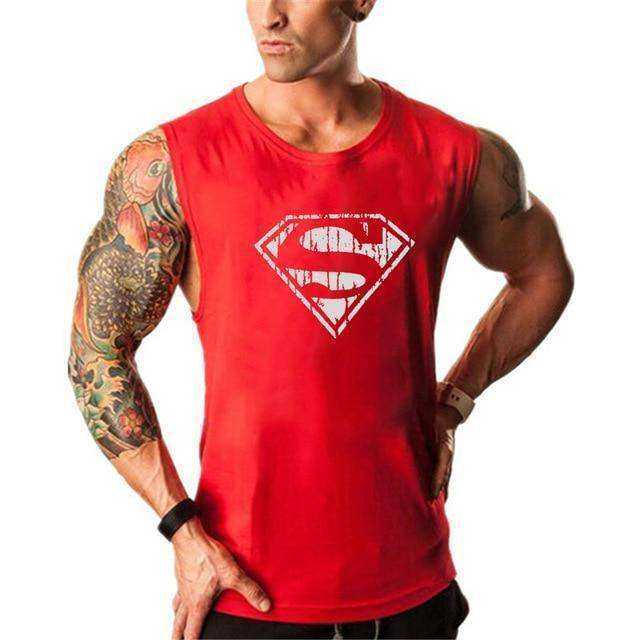 New Superman Aesthetic Bodybuilding Tank Top