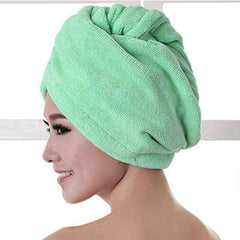 Quick Drying Microfiber Bath Towel Women Hair Drying Wrap