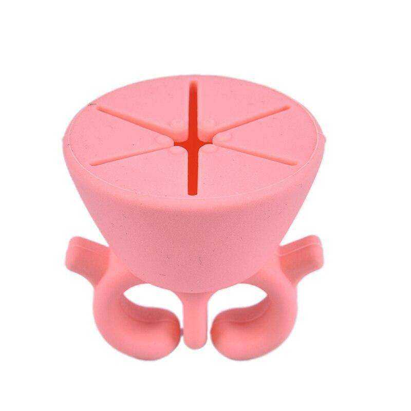 Flexible Durable Silicone Nail Polish Bottle Holder