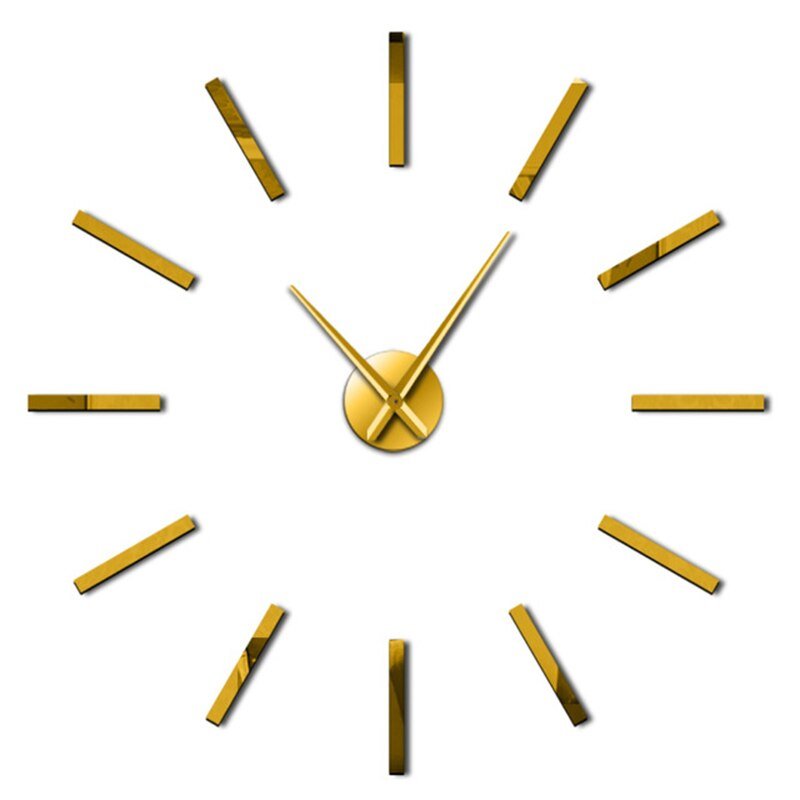 Unique Minimalistic DIY Art Home Office Wall Clock - AWAKENING AESTHETICS