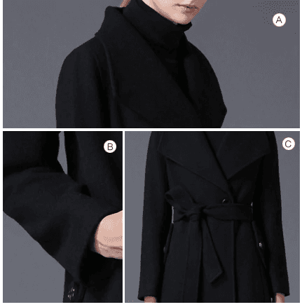 Winter Women's Wool Coat