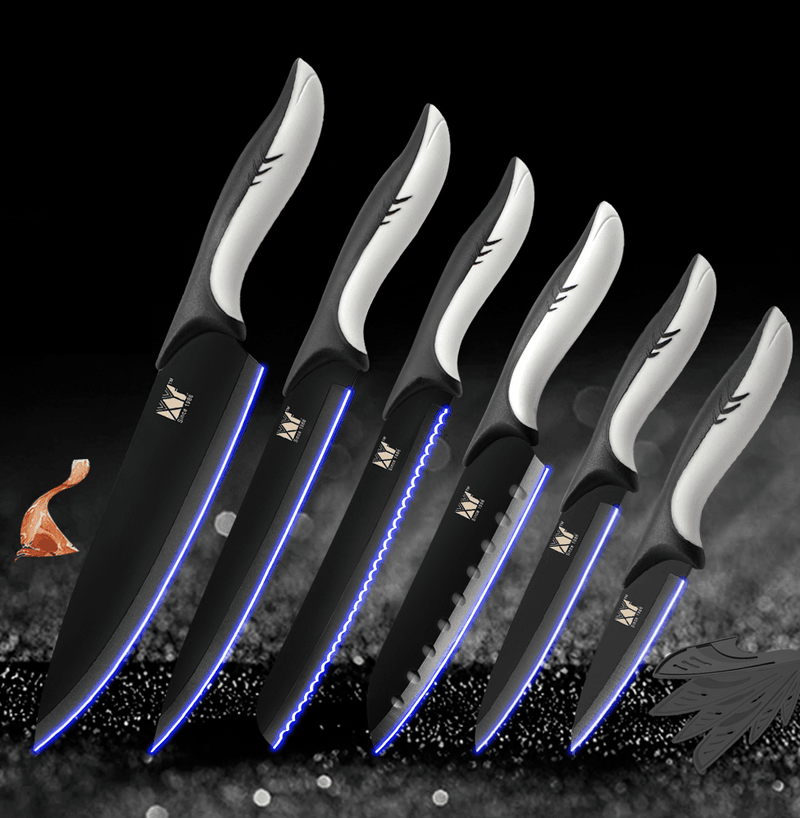 Japanese Santoku Kitchen Style Cooking Knives