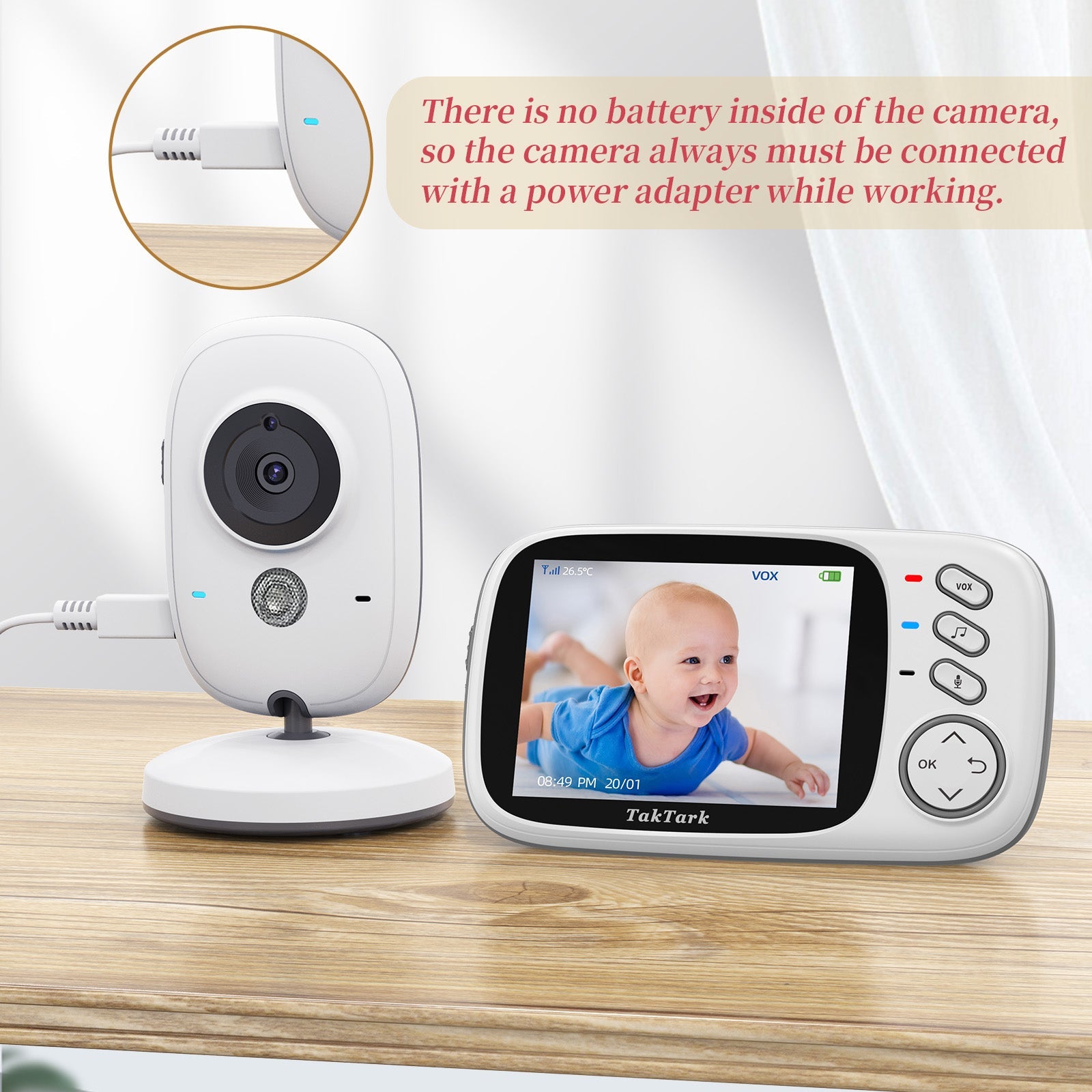 Wireless Video Baby Monitor - AWAKENING AESTHETICS