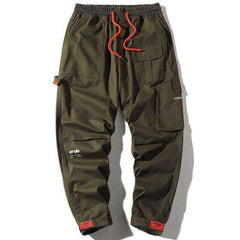 Elastic Waist HIP HOP Men's Loose Joggers with Pockets