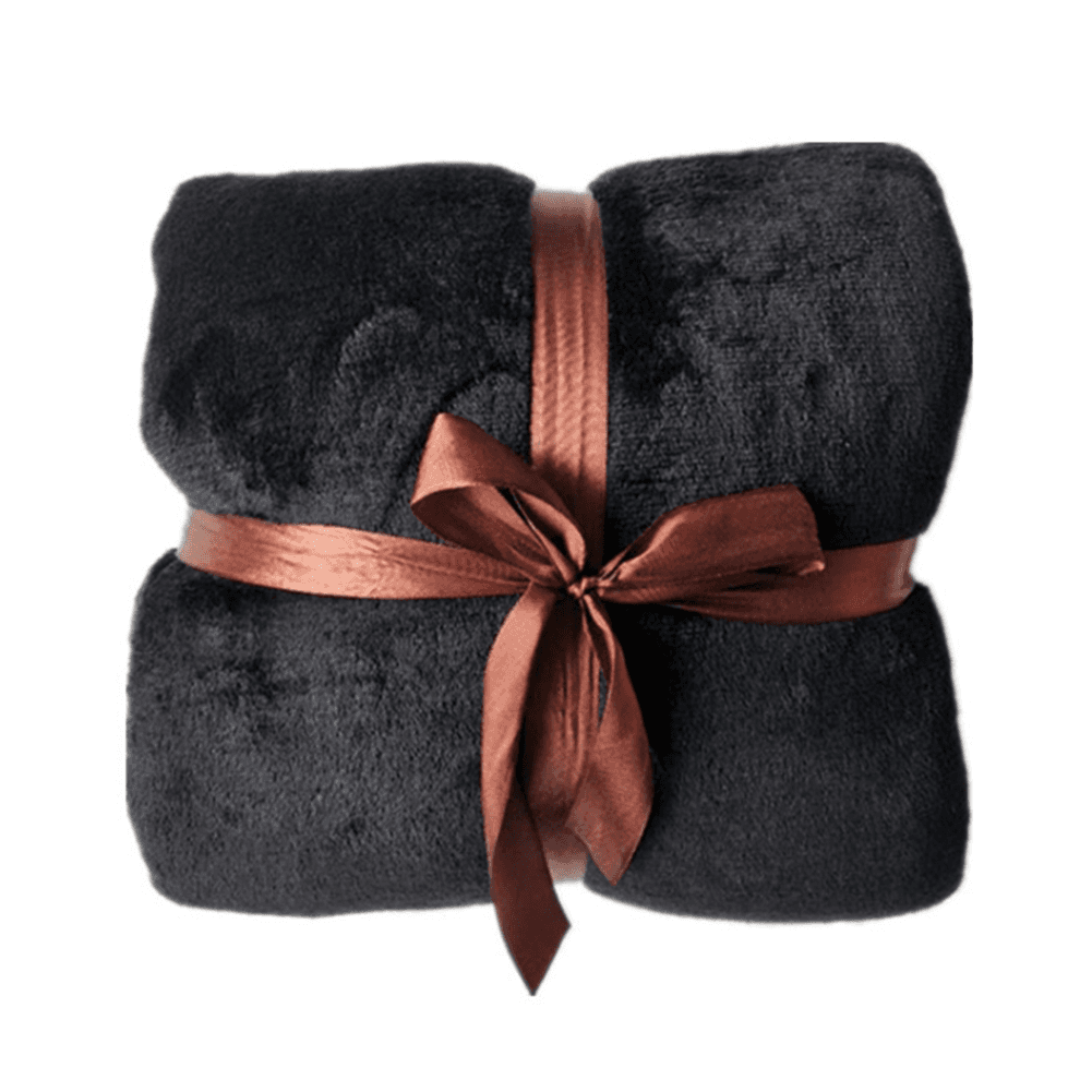 Winter Sherpa Blanket With Sleeves