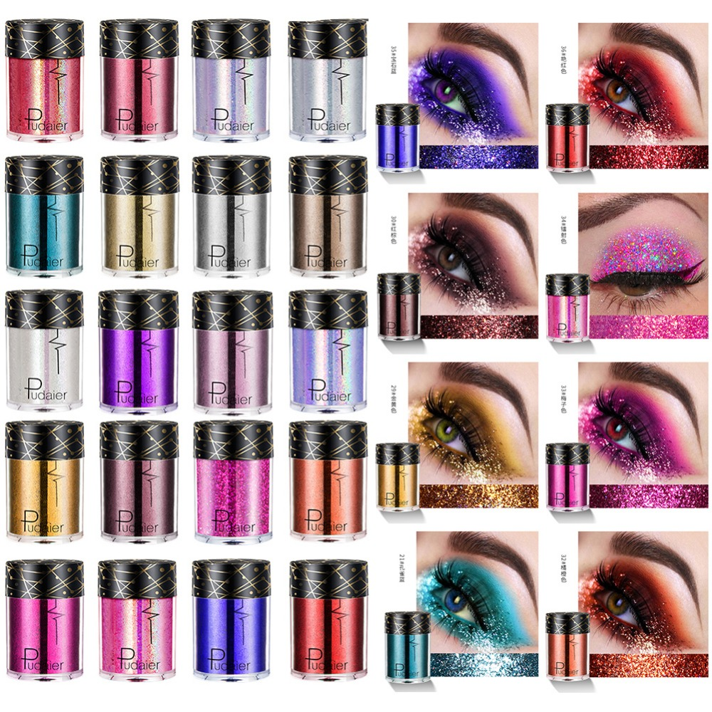 Holographic Sequins Glitter Shimmer Pigment Body Tattoo
