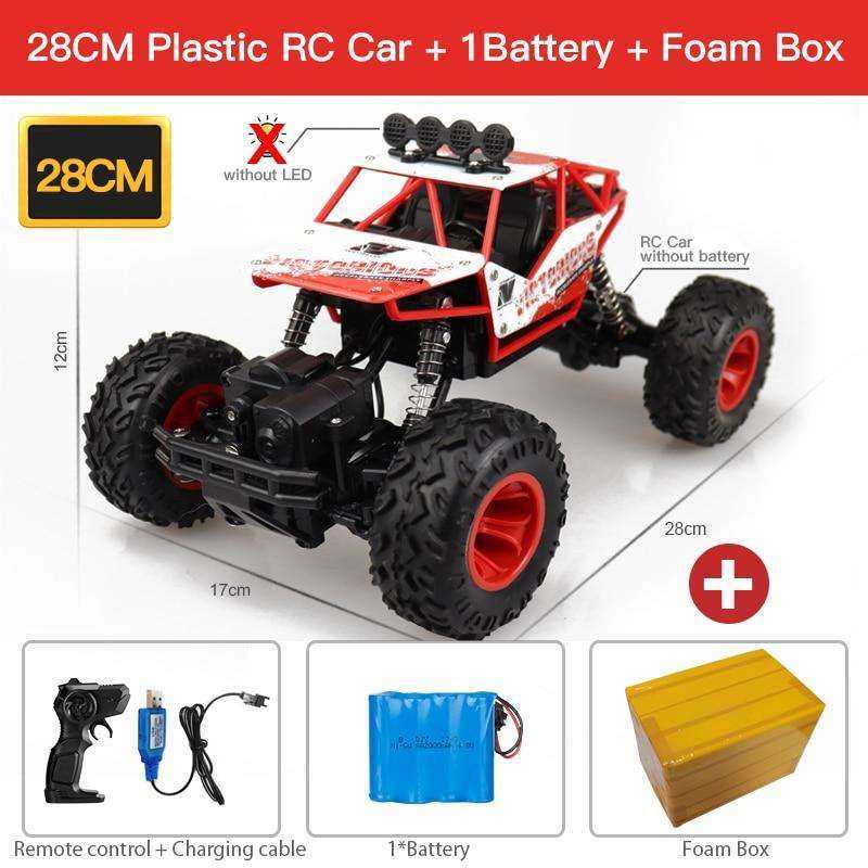 ZWN 1:12 / 1:16 4WD Radio Remote Control 2.4G Buggy Off - Road Car Toys for Children With Led Lights - AWAKENING AESTHETICS