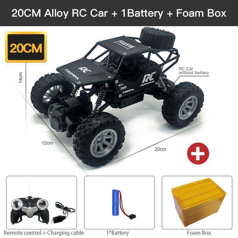 ZWN 1:12 / 1:16 4WD Radio Remote Control 2.4G Buggy Off - Road Car Toys for Children With Led Lights - AWAKENING AESTHETICS