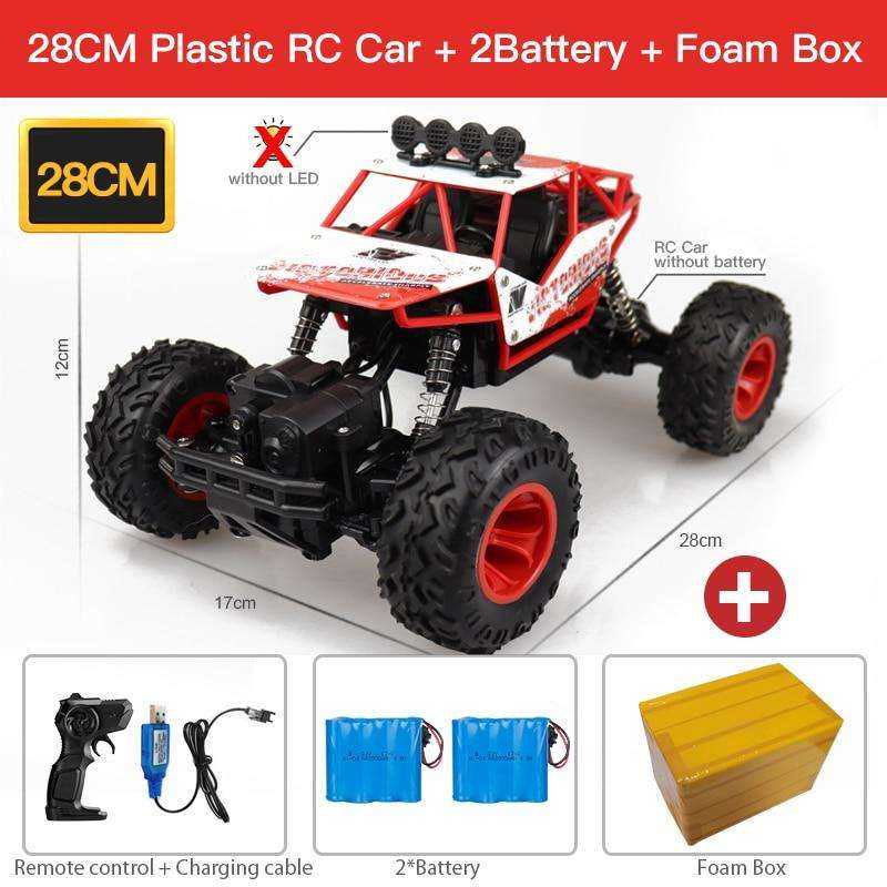ZWN 1:12 / 1:16 4WD Radio Remote Control 2.4G Buggy Off - Road Car Toys for Children With Led Lights - AWAKENING AESTHETICS