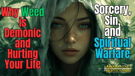 Why Weed is Demonic and Hurting Your Life: Sorcery, Sin, and Spiritual Warfare - Awakening Righteousness