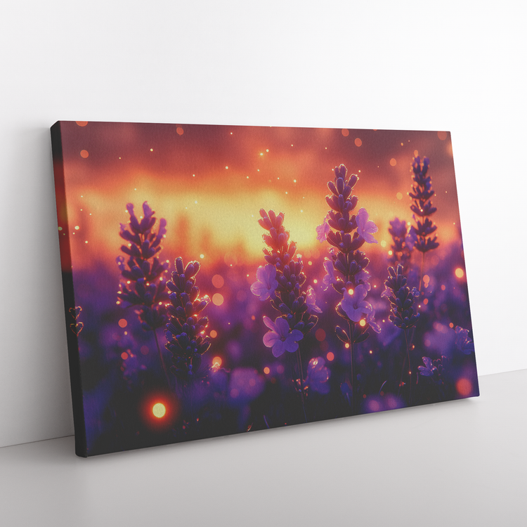 🌿 Lavender Canvas Wall Art Collection | Awakening Aesthetics