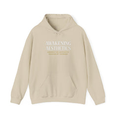 Awakening Aesthetics Gym Hoodie for Men & Women | Athletic Pullover with Kangaroo Pocket | 50/50 Cotton-Poly Blend | Comfortable, Stylish & Ethically Made | Unisex Classic Fit