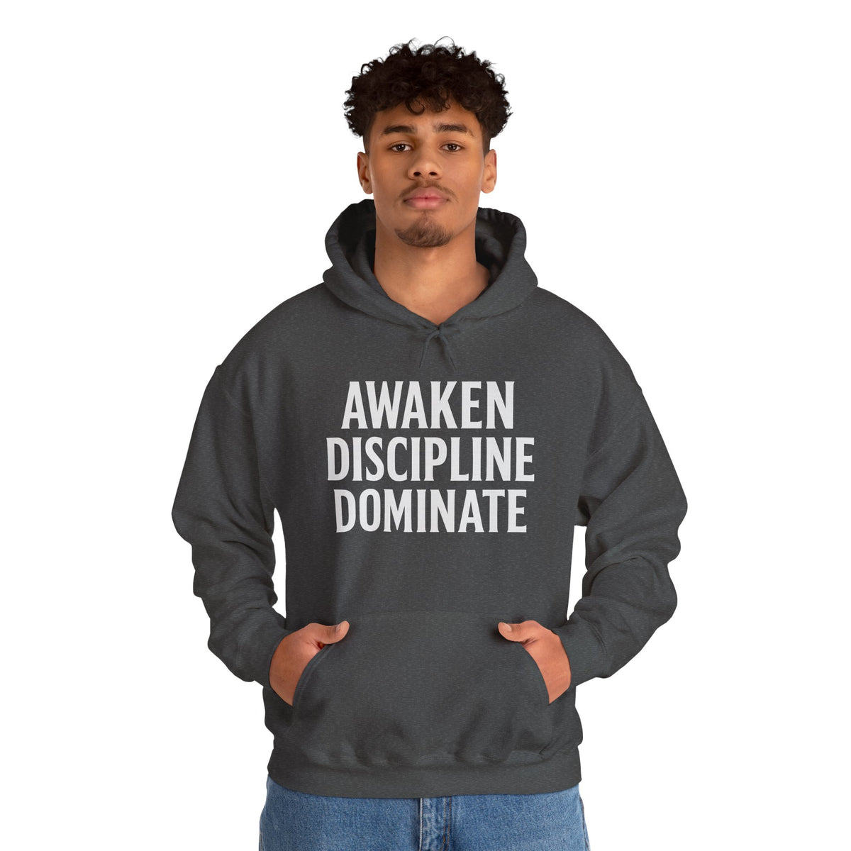 Awaken Discipline Dominate Awakening Righteousness Hoody Apparel For Men and Women