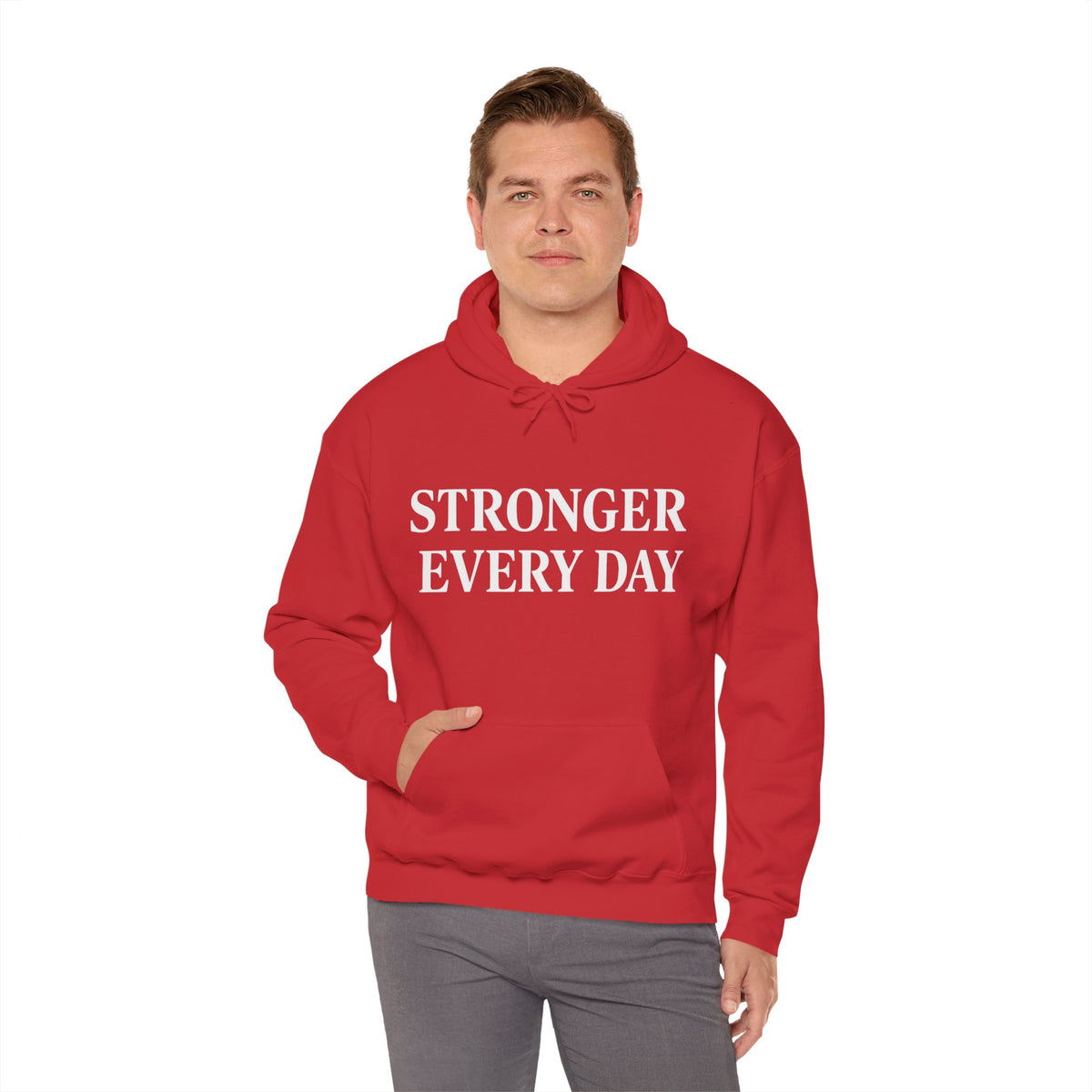 Stronger Every Day Awakening Righteousness Hoody Apparel For Men and Women