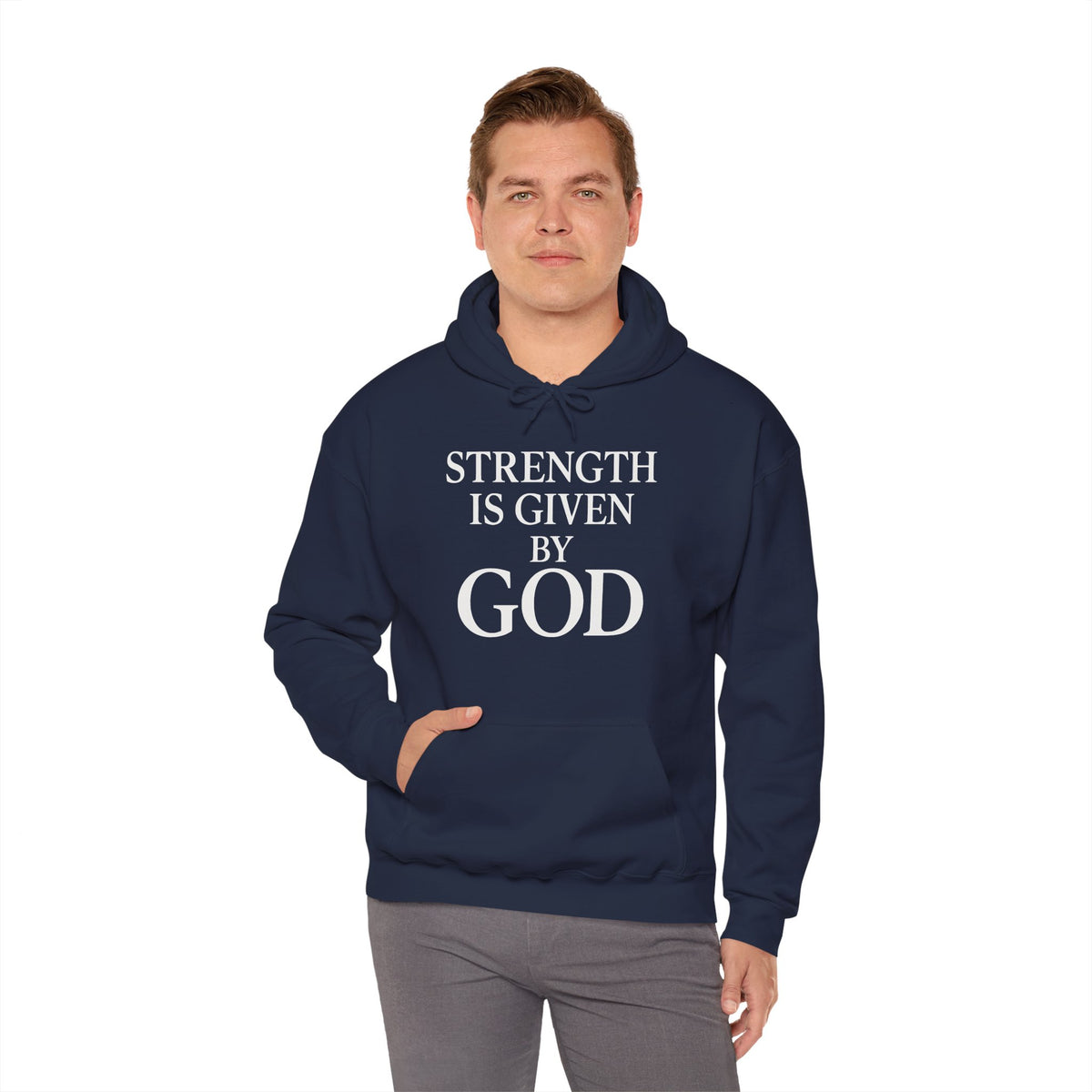 Strength Is Given By GOD Awakening Righteousness Hoody Apparel For Men and Women