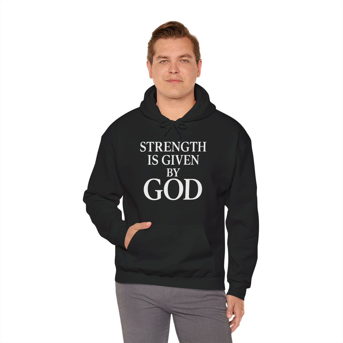 Strength Is Given By GOD Awakening Righteousness Hoody Apparel For Men and Women