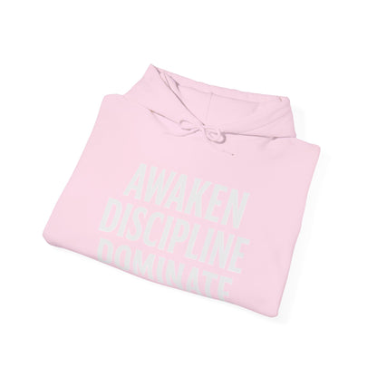 Awaken Discipline Dominate Awakening Righteousness Hoody Apparel For Men and Women
