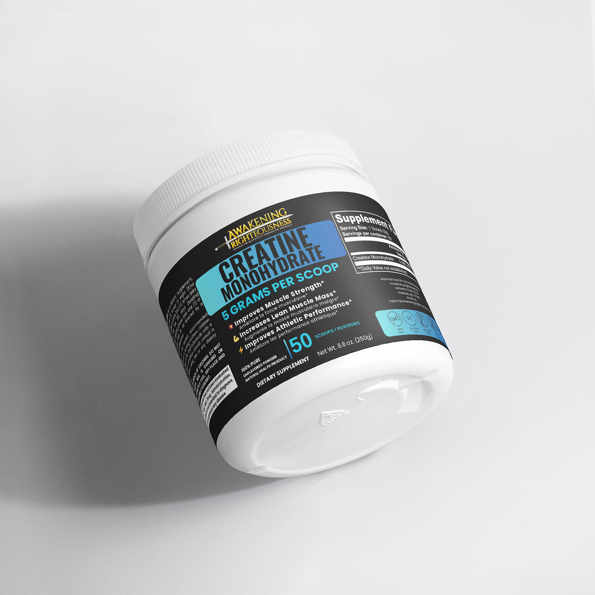 Pure Creatine Monohydrate - Awakening Righteousness