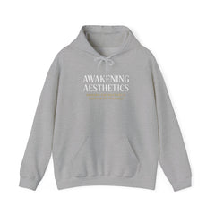 Awakening Aesthetics Gym Hoodie for Men & Women | Athletic Pullover with Kangaroo Pocket | 50/50 Cotton-Poly Blend | Comfortable, Stylish & Ethically Made | Unisex Classic Fit