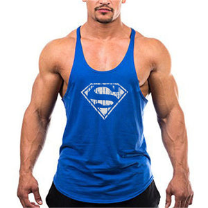 Superman Aesthetic Gym Tank Tops
