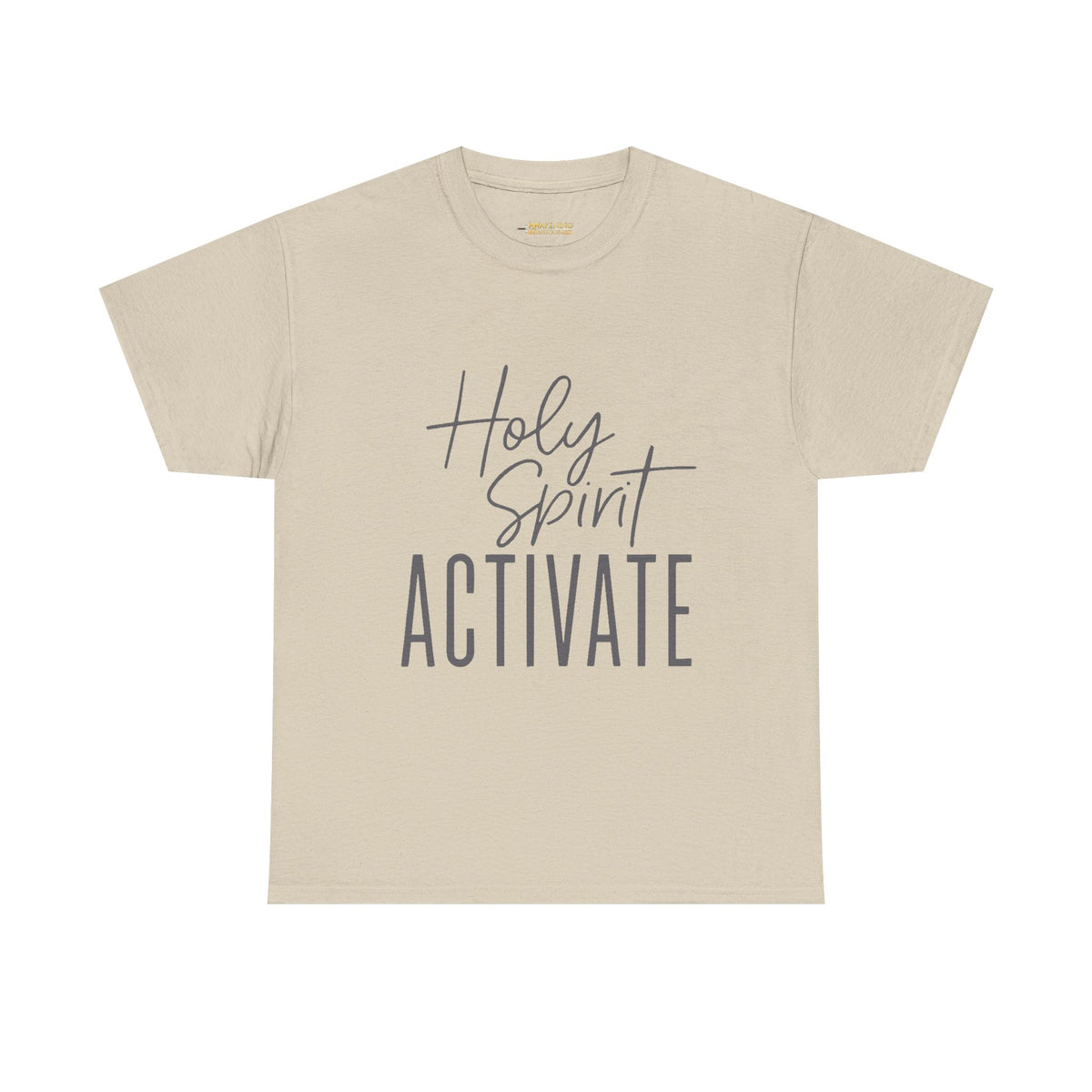 Holy Spirit Activate T-Shirt – Christian Faith Inspirational Tee