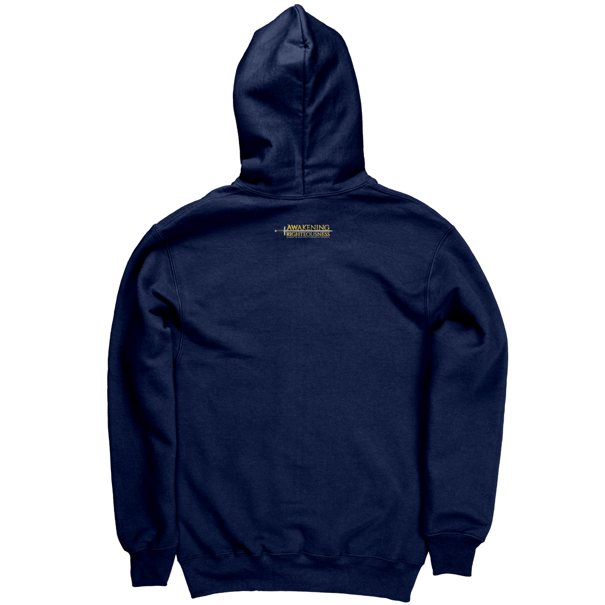 Awakening_Righteousness_Christian_Kids_H_Navy_Back_Mockup.png