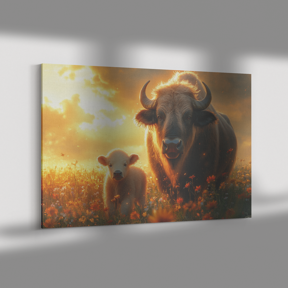 Baby_Buffalo_Standing_Beside_Its_Mother__H_Rectangle_Dramatic_Shadow_Mockup.png
