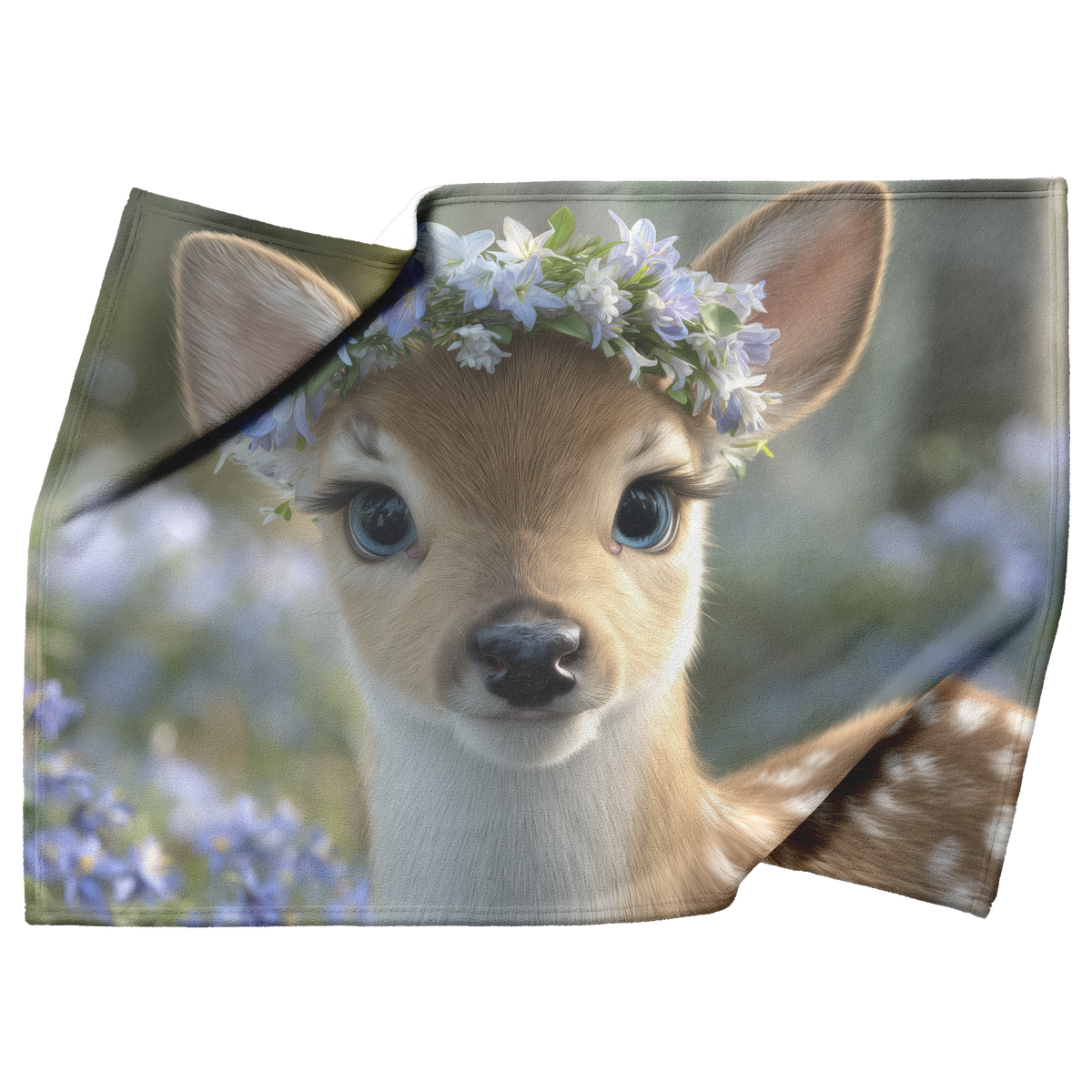Baby_Deer_Wearing_Flower_Heart_Crown_Gen_H_Blanket_Top_Bottom_Folds_Mockup.png_15350849